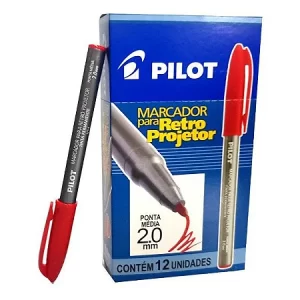 MARCADOR PARA RETROPROJETOR PILOT AZUL – 1 mm