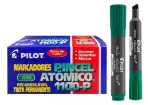 PINCEL ATOMICO  1110-P PILOT COM 12 UNIDADES VERDE
